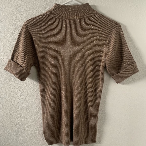 Saks Fifth Avenue - Folio Collection- Sparkling Sweater Top - Size L - Picture 2 of 10